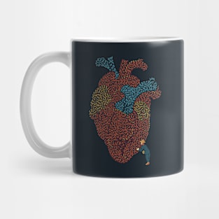 The Starry Night Heart by Tobe Fonseca Mug